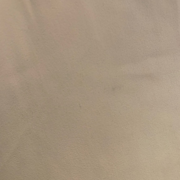 Chico’s Women’s Ruffled Creamy White Button Down Shirt Sz. 0 U.S. Size 4/6 - Picture 10 of 12